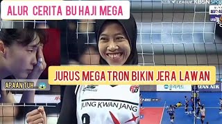 Megawati Hangestri Keluarkan Jurus Bola Menghilang megawatihangestri megatron [upl. by Arrak780]