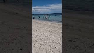 November 2024 Bohol Philippines Famous South Palm beach Oceanica Filmed in one shot [upl. by Nahtanoy]