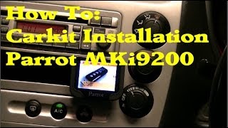 How To Carkit Installation Parrot MKi9200 [upl. by Florio]