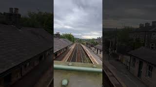 Class 150 at Whaley Bridge [upl. by Anirdnaxela]