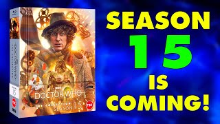 Doctor Who SEASON 15 BluRay IS COMING  The Collection Continues [upl. by Julide]