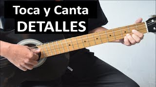 Como tocar DETALLES Guitarra Interpretación Roberto Carlos  Acordes y Letra [upl. by Llorrac763]