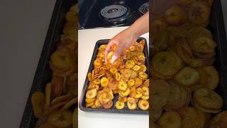 How To Make Plantain Chips [upl. by Nanaek]