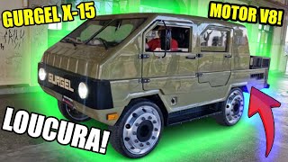 GURGEL X15 COM MOTOR V8 DE BMW [upl. by Montagu70]