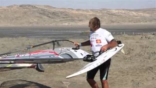 Record du Monde de vitesse en windsurf pour Antoine Albeau  5205 noeuds à Luderitz Namibie [upl. by Raina195]