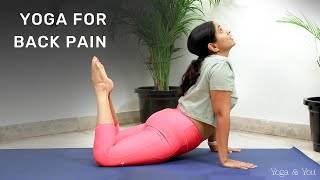 Yoga For Back Pain  Stretches For Back Pain  Yoga At Home  Back Stretches  VentunoYoga [upl. by Maroj]