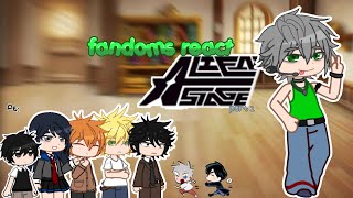 ᡣ𐭩 fandoms react to ALIEN STAGE  fandoms react2  gcrv ˎˊ˗ [upl. by Marena]