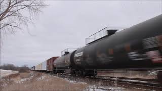 CN Train Derailment  CN M369 at Kingston ON [upl. by Elesig745]