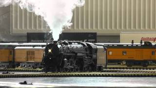 Indoor g scale Hudson smoking like real MUST SEE [upl. by Jaime891]