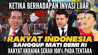 BEDA RAKYAT INDONESIA DAN UKRAINA BERHADAPAN INVASI LUAR‼️ 🇲🇾 REACTION [upl. by Saberio]