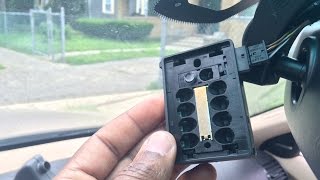 BMW E46 Rain Sensor Purple Crystal Plate Replacement and Upgrade [upl. by Tedric21]