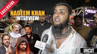 UNCUT  Nadeem Khan  Exclusive Interview  Salman Khan Shah Rukh Khan Baba Siddique Lawrence [upl. by Barkley]