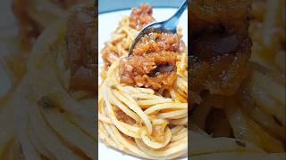 Spicy garlic spaghetti shorts easyrecipe pasta [upl. by Etnuhs865]