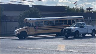 School Bus action at Marlton Elementary School October 9 2024 [upl. by Alaster]