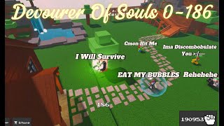 Roblox Ability Wars Devourer Of Souls 0186 [upl. by Erdnael]