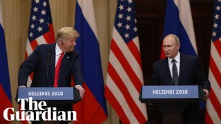 Key moments from the TrumpPutin press conference [upl. by King]