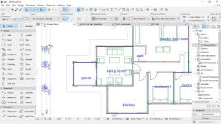 automatic dimensioning in archicad 24 [upl. by Tristram905]