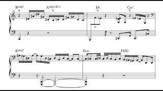 DeDah solo piano intro  Tigran Hamasyan Transcription [upl. by Lemuel]