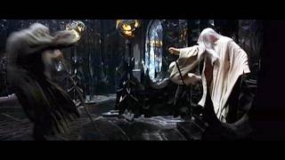 Lord of the rings  The Making of Gandalf vs Saruman Fight [upl. by Emyaj]