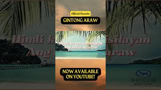 Bing Rodrigo  Gintong Araw Official Karaoke Dyna Music Entertainment bingrodrigo karaoke opm [upl. by Amitaf]