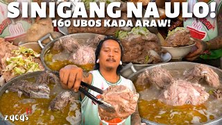 SINIGANG na ULO sa Caloocan 160 pcs ULO ubos ARAWARAW Sobrang LAKI at MALAMAN ₱135 LANG SULIT [upl. by Lessirg]