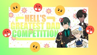 Hells Greatest Dad  Hazbin Hotel  Obey Me Lyric Script  FMC  Barbatos Simeon amp Luke [upl. by Lozano29]