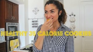 Healthy 35 Calorie Chocolate Chip Cookies [upl. by Airtemed]