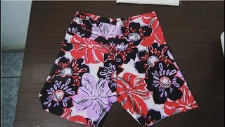 DIY SHORT BÁSICO EM MALHA para academiadia a dia  molde e costura Franciele Fernandes [upl. by Ludovico]