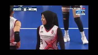 PERTANDINGAN BOLA VOLI KOREA  REDSPRAK VS IBK ALTOS  SET 1 amp 2 volleyball megawatihangestri [upl. by Haimerej]