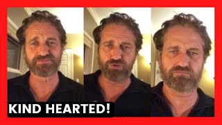 Gerard Butler  KIND HEARTED Gerry helps charity Doddie Aid amp urges to join good cause [upl. by Laikeze]