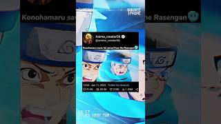 Konohamaru rasengan🥶🗿anime animation naruto narutoshippunden ytshorts [upl. by Lancelot]