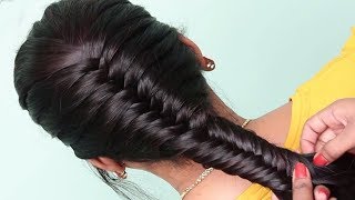 Quick amp Easy Hairstyles with FRENCH BRAID  Step By Step For Beginners  Hair style girl [upl. by Yeliac]