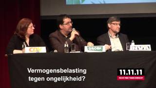 11 Verkiezingsdebat  vermogensbelasting [upl. by Laszlo]