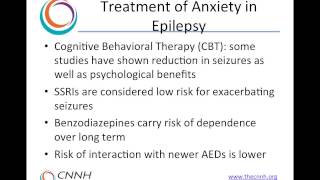 Behavioral and Psychiatric Problems Associated with Epilepsy [upl. by Ingelbert389]