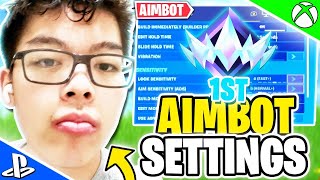 AsianJeffs Controller Settings Feel Like HACKING 🎯😈 500 Aim Assist✅ [upl. by Llenehs]