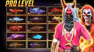 Legendary Free Fire All Evo Guns Max Collection  New M10 Max  Mp40 Max  All Incubator Bundles [upl. by Ylatan]