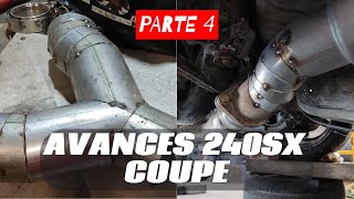 Armando un 240sx Swap de Motor LS 53 Parte 4 Escapes [upl. by Higinbotham]