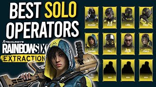 Best Operators to Play SOLO in Rainbow Six Extraction Tips amp Tricks Loadout Guide [upl. by Eirrab715]