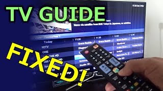 TV Guide EPG Fixed [upl. by Yeldoow612]