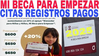 Y LAS CITAS MI BECA PARA EMPEZAR Y LOS PAGOS Y LAS TARJETAS AVISO IMPORTANTE [upl. by Theola295]