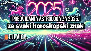 Predviđanja astrologa za 2025 godinu za svaki horoskopski znak [upl. by Notnil]