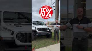 Get 15 Off or 0 Financing for 60 Months on New 2024 Jeep Wrangler Models at Redwater Dodge [upl. by Weed]