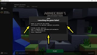 Fix Minecraft launching the game failed quot unable to locate the java runtime quot [upl. by Va305]