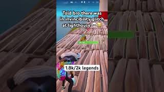 There was no invincibility glitch 💀😭 ParadoxLemonz fortnite nuboii fortnitememe subscribe [upl. by Dawaj]