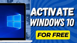 How To Activate Windows 10 For Free  Windows 10 free activation in 2024 [upl. by Genaro]