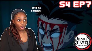 GYOMEI HIMEJIMA’S PAINFUL BACKSTORY  Demon Slayer Season 4 Episode 7 Reaction [upl. by Elsilrac]