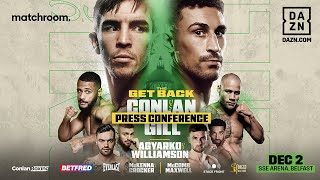 Michael Conlan Vs Jordan Gill Plus Undercard Press Conference [upl. by Macomber592]