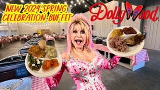 Dollywoods NEW 2024 Spring Celebration Buffet Is It Worth It Pigeon Forge [upl. by Iveksarap]