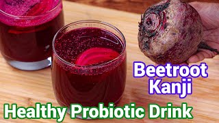 Beetroot Kanji Recipe  Best Homemade Digestive Recipe  Best Homemade Probiotic Drink [upl. by Ydarb]