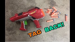 TAG BACK  Nerf Dart Tag Hyperfire  Walcom S7 [upl. by Ahon]